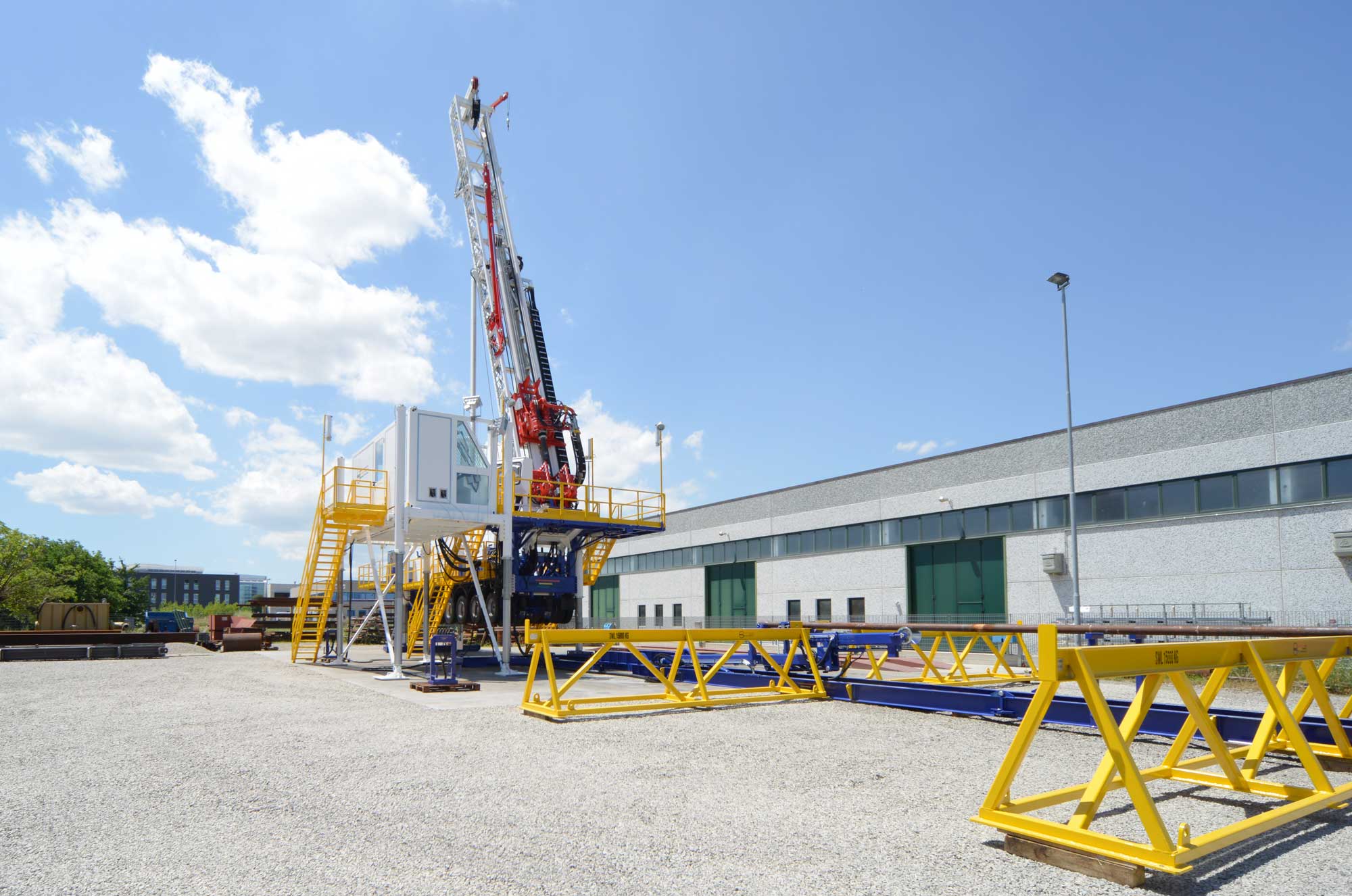 Wei | Well Equipment International - Piacenza, Italy | D75S Slant – DRILLING RIG 75 TONS