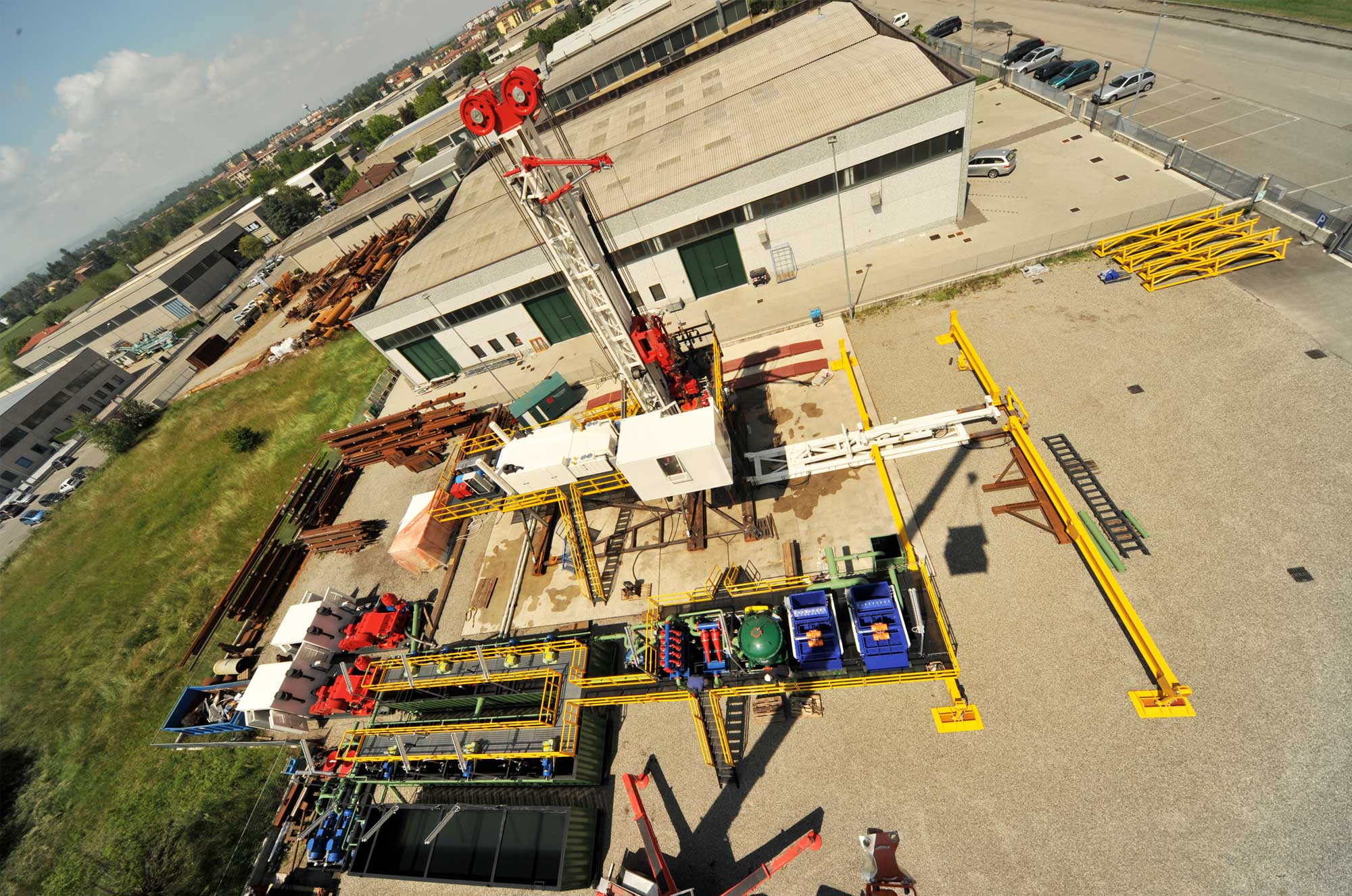 Wei | Well Equipment International - Piacenza, Italy | DS150 – DRILLING RIG 150 MTON